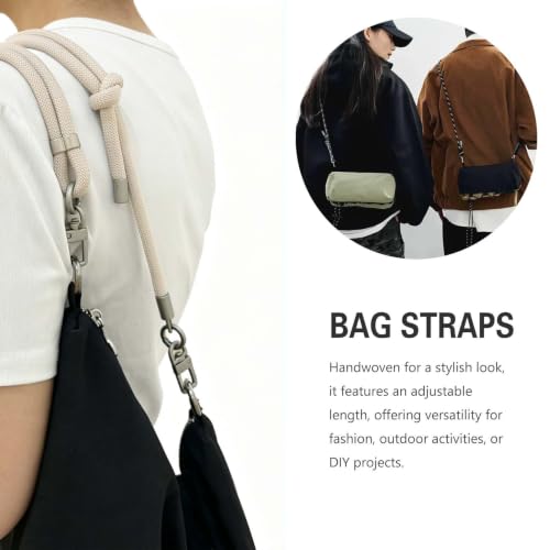 Image of Bag Strap Crossbody Adjustable Shoulder Bag Strap Replacement Paracord Straps for Canvas /Sport Bag for Outdoor