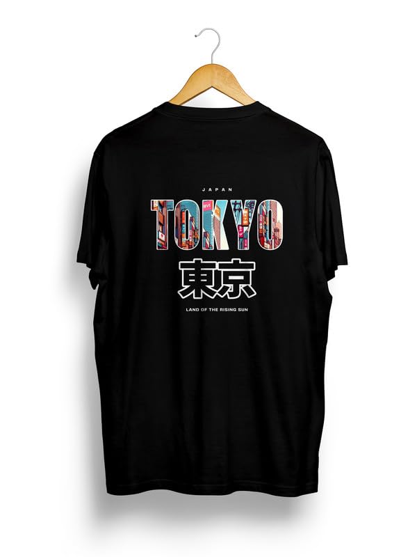 Image of JUARI BE A GENTLEMAN Men's Printed Cotton T-Shirt - Round Neck, Regular Fit, Soft & Comfortable - Trendy Casual Half Sleeve T-Shirt for Everyday Wear - Stylish & Breathable Fabric for All-Day Comfort