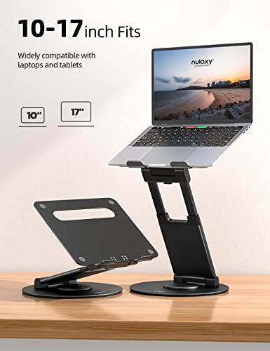 Nulaxy LS-18 Rotating Adjustable Laptop Stand — view 6