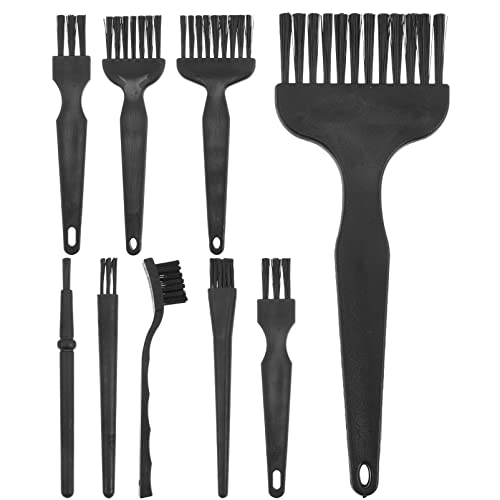 LALAFINA Pp Material Shaver Cleaning Brush Set 8pcs Replacement Brush for Razor Shaver Clippers