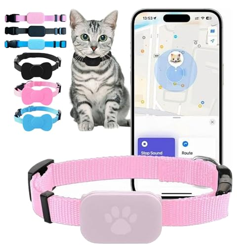 ペット用GPS首輪 猫用トラッカー 犬用トラッカー ペット用位置追跡 超軽量 首輪 長さ調整可能 防水 防塵 紛失防止 迷子対策 小型犬 子猫 室内外対応 for iphone/android対応