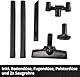 Einhell Akku-Handstaubsauger TE-HV 18/06 Li-Solo Power X-Change (18 V, 72 mbar Saugleistung, inkl. Fugendüse, Polsterdüse, Bodendüse, 0,6 L Staubbehälter, ohne Akku)