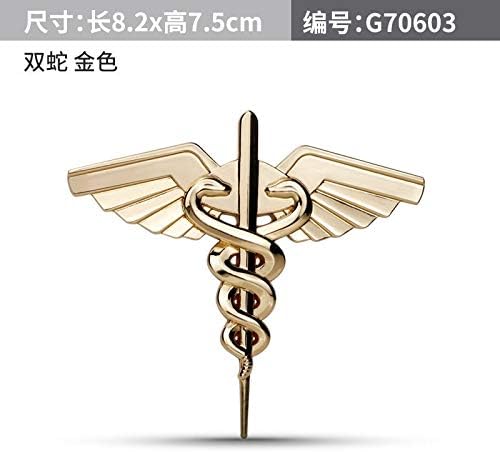 Amazon プルズカラマスヘビパーソナル3d車のステッカーメタル ウィングエンブレムカーオートバイクロームゴールドブラックメディースロゴの装飾アクセサリー 佑树 ゆうき 心 いちろう Colore Gold ステッカー デカール 車 バイク