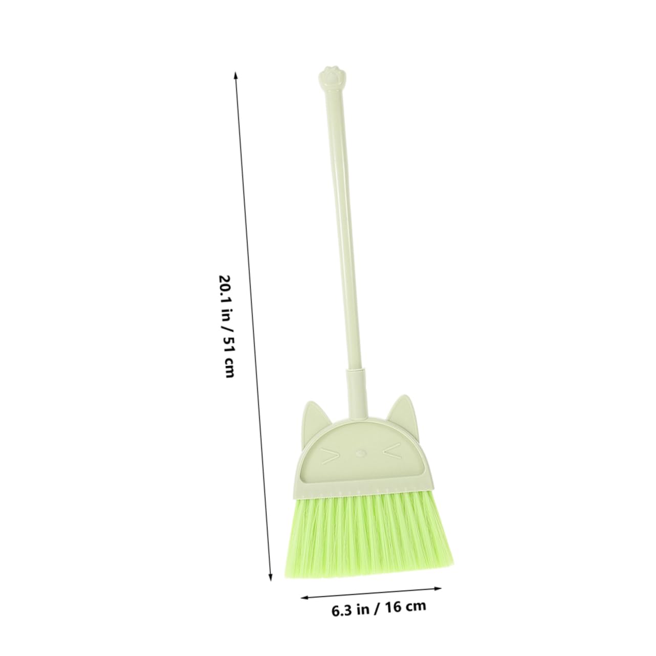 SEWOART Interactive Kids Broom Set 2 Pcs Soft Brooms Dustpan Dustpan Set for Toddlers Child Size Cleaning Kit