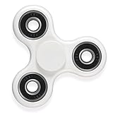 Magicfly Hand Spinner, Tri-Spinner Fidget Spinner Toy Stress Reducer, ADHD, Anxiety, and Autism Adult (White)
