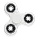 Hand Spinner, Magicfly Tri-Spinner Fidget Spinner Toy Stress Reducer - Perfect For ADD, ADHD, Anxiety, and Autism Adult (White)