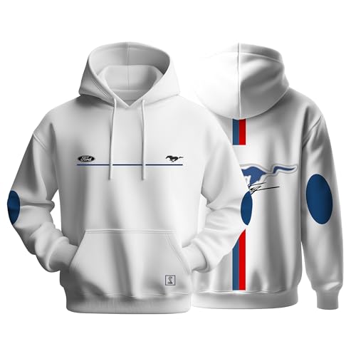 Buy R.A. Garments CAR Hoodie 100% Cotton Graphic Printed Hoodies for Men & Women White Hoodie at Amazon.in - Image 2