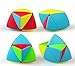 Cuberspeed Pyramorphix Stickerless Magic Cube Mastermorphix 2x2 Stickerless Speed Cube Puzzle