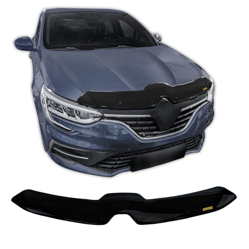 Bra de capot pour Renault Megane 4 Facelift 2020 SCOUTT déflecteur de protection noir