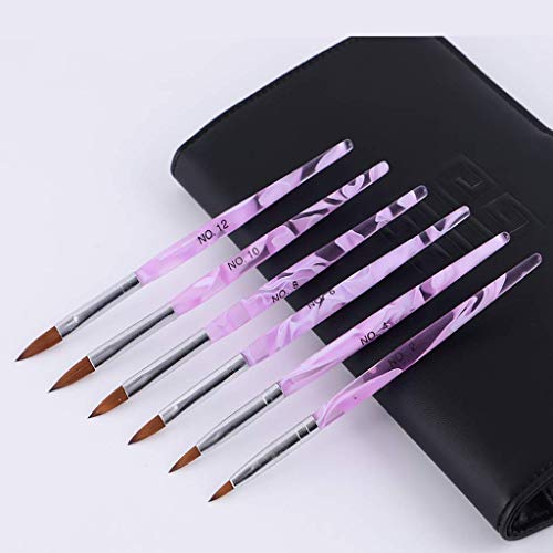 SNOWZAN 13 stuks nagelkunstpenselen acryl fineliner gelkleuren voor nagels nagels penseel voor gelnagels professionele… - Afbeelding 7