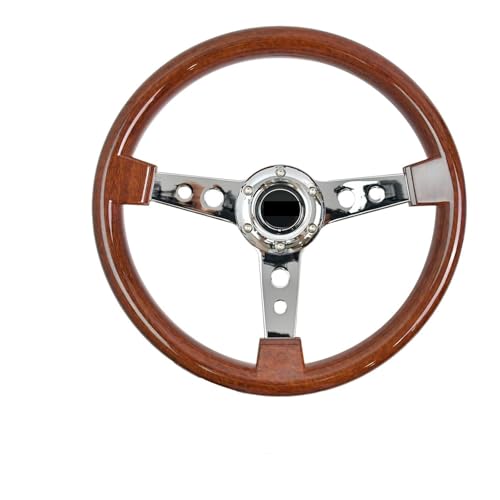 �X�e�A�����O�z�C�[�� ���j�o�[�T�� 14�C���` 350mm �N���V�b�N ���B���e�[�W�J�[ �f�B�[�v�f�B�b�V�� �X�e�A�����O�z�C�[��(001-GZFXP190-01)