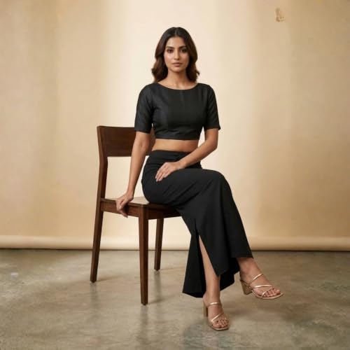Image of Women's Saree Shapewear - Slim Fit Stretchable Petticoat for Sarees | Comfortable Waistband | Body Shaping Underskirt