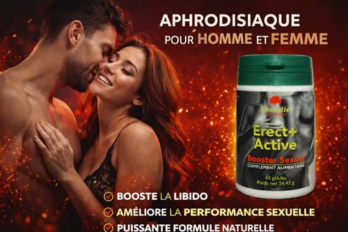 Testostérone Erect + Active gélules virilité pour augmenter les performances sexuelles - 6