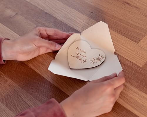 Mikito Schwangerschaft verkünden Herzen (Tante und Onkle)