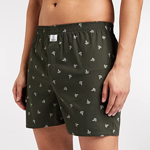 Image of Longies Men's Cotton Printed Regular Boxer Shorts