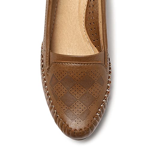 Image of Everly Women Synthetic Beige Loafers - MNT6004MNS36