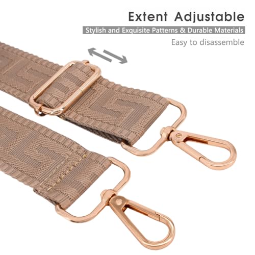 Image of Replacement Purse Strap Shoulder Strap Adjustable Crossbody Strap for Women Crossbody Wide Shoulder Bag