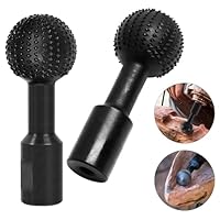 Kugelfräser Holz Schnitzen 14mm, 2 Stück Wood Shaper Kugel, Kugelmeißel Holzfräser, Kugelmeißel Feilenschleifköpfe, Kugelmeißel Schnitzen Schleifköpfe, Schleifkugel für 115/125 mm Winkelschleife