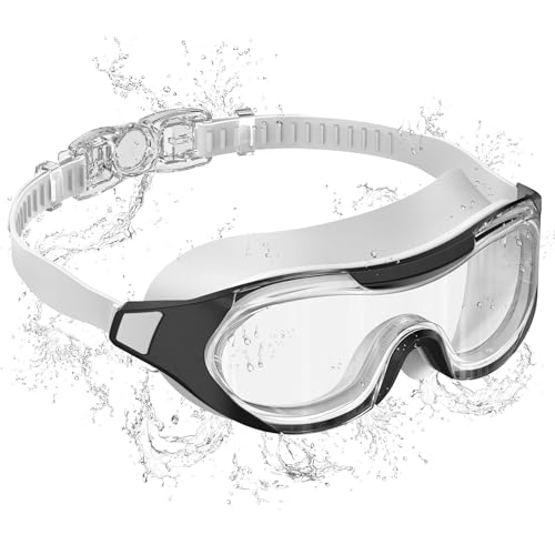 Lunette de natation enfant unisexe 3-14 ans ajustable pour la piscine