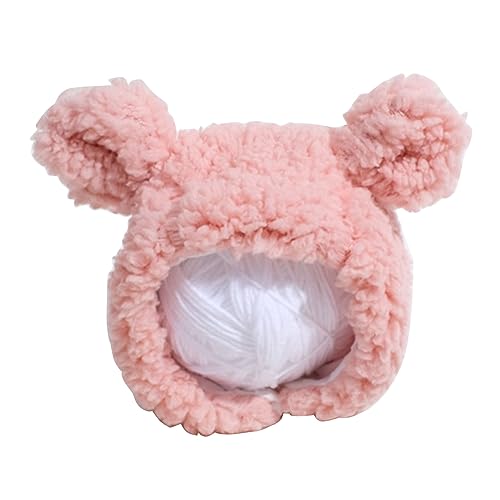 Gorro de oso para gato disfraz navideño y cosplay miniatura 7