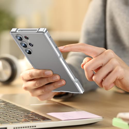 Image of for Bumper Case for Samsung Galaxy s24 Ultra Case Metal, Aluminum Frame &Cover Slim Funda para S 24 Ultra 6.8 '' 5G 2024 Slim S24Ultra Phone Cases
