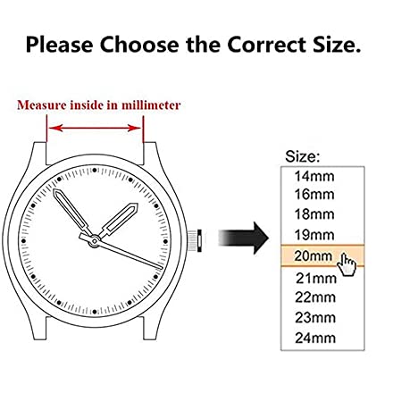 SOUGAO Genuine Leather Watch Strap Vintage Retro Classic Quick Release Watch Replacement Bands Pink 14mm