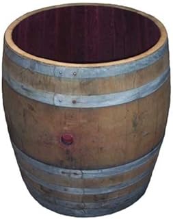 12 Garden Fence Ideas for Privacy Using Practical Materials 72 3/4 Wine Barrel Planter or Table Base 27