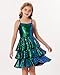 GRACE KARIN Teen Dress Size 14 Girls Green Dance Party Birthday Dresses Fancy Wedding Flower Fashion Skater Special Occasion Clothes