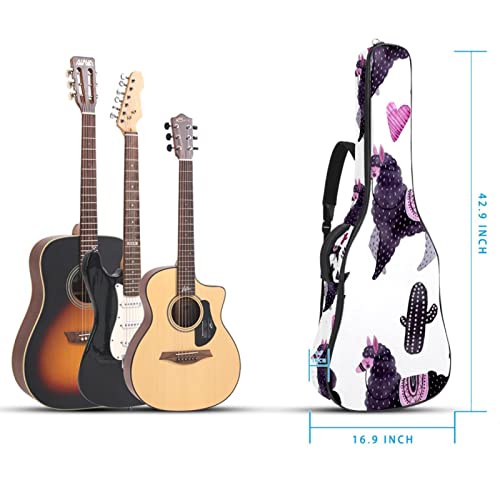 Housse étanche pour guitare acoustique avec double bandoulière et poche Motif visage de panda, Multicolore 08, 42.9×16… - Les Beatles, Paul McCartney, John Lennon, RIngo Starr, George Harrison Housse étanche pour guitare acoustique avec double bandoulière et poche Motif visage de panda, Multicolore 08, 42.9x16… – Image 6