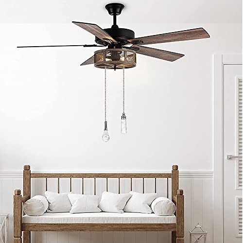 Image of Ceiling Fan Pull Chain Ornaments 12 Inches Crystal Glass Perfume Bottle and Light Bulb Pull Chain Extension For Ceiling Light Lamp Fan Chain 2 Pcs (Nickel)