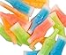 DM Sweets Wax Bottles - 1 lb of Nostalgic Assorted Colored Fruit Flavored Liquid Filled Chewy Wax Bottles
