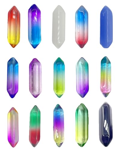 MYGLOAR Juego de 15 Piedras de Cristal Curativo, Cristales