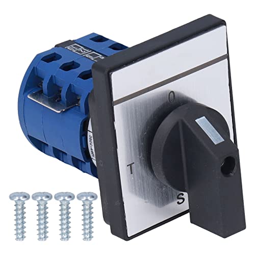 Berm Cam Changeover Switch Current Transfer Cam Selector 3 Phase 4 Wire CA10 for Industrial Use