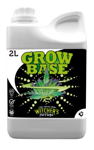 GROW BASE - Witcher's Potion 'Cannaboom' (2.000ml) | Fertilizante Mineral NPK 4-2-4 para Crecimiento Vegetativo | Plantas Verdes, Sanas y Rápidas con Micronutrientes Quelatados