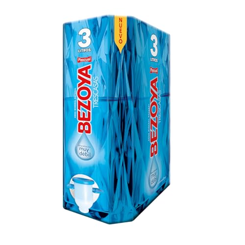 Bezoya - Agua Mineral Natural, Agua de Mineralización muy Débil – Formato 3L con Grifo Dispensador
