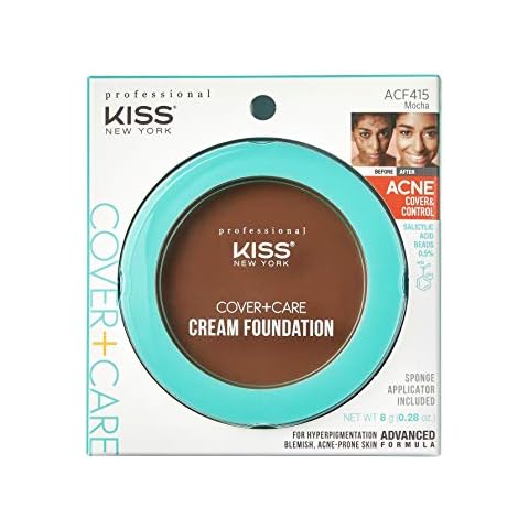 KISS Cover+Care Acne Control Foundation Mocha Cover