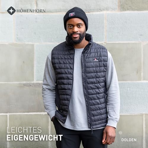 Höhenhorn 40G124+ZWL4 Dolden Herren Weste Hybridjacke Schwarz Gr. L