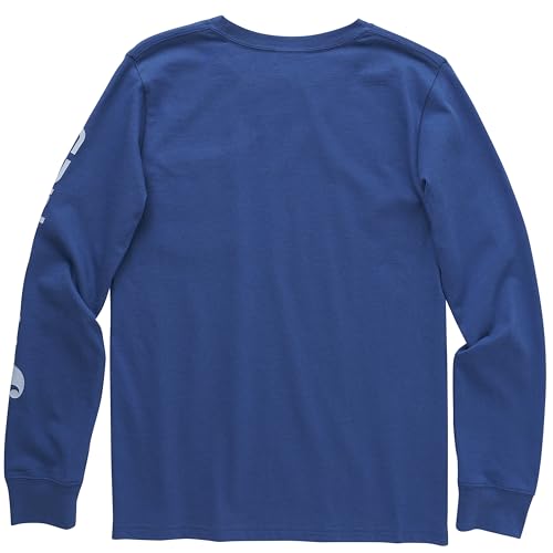 Carhartt Boys' Long Sleeve Crewneck T-Shirt with Pocket - Image 3