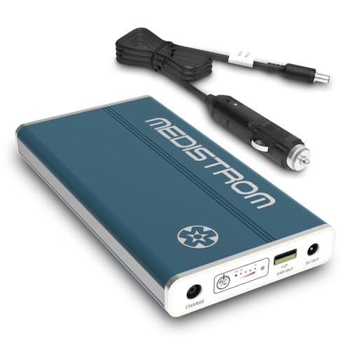 Pilot-24 Lite 95Wh CPAP Battery Backup Power w/Car Charger for 24V Machine…