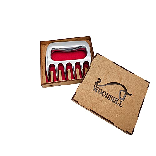 Garra de Urso Alumínio Polida Premium Presente WOODBULL