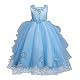 Ballkleid IMEKIS für Kinder und Mädchen – Ärmelloses Brautjungfernkleid