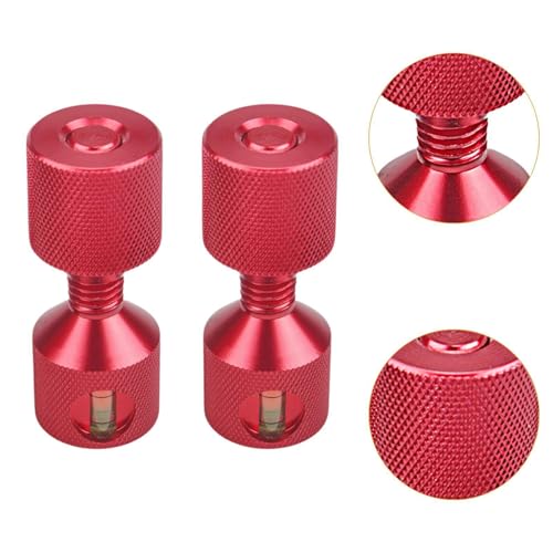 Pasadores de brida de aluminio para solucionar desalineaciones con nivel de burbuja de 8cm 7
