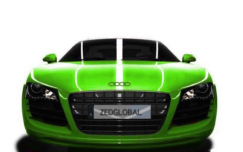 Vvivid Green Mirror Chrome Cast Vinyl Wrap Self-Adhesive Film Decal Air-Release Bubble And Air-Free 3Mil-Vvivid8 (2 Feet X 5 Feet) #TOP3