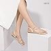IDIFU Nude Rhinestone Strappy Sandals for Women Dressy Summer Glitter Flat Sandals Open Toe Slingback Ankle Strap Sandals Prom Bridesmaid Cute Casual Fashion Shiny Dress Sandals(Nude Rhinestone, 8)