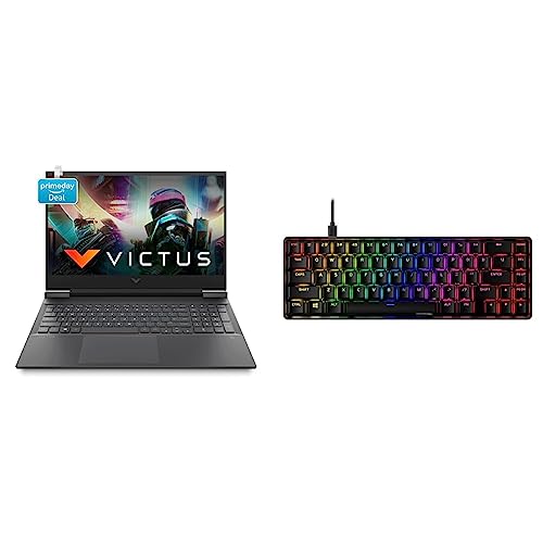 Image of HP Victus Gaming Laptop 11th Gen Intel Core i5-11400H16.1 inch(40.9 cm) FHD IPS Gaming Laptop & Alloy Origins 65 Aqua Switch
