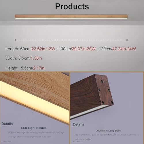 Plafonnier LED de plafond dimmable pour éviter la fatigue visuelle - 4