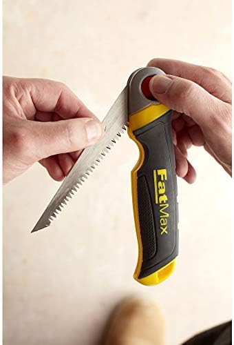 STANLEY FATMAX Folding Jabsaw 8 TPI Blade 3 Locking Positions with Ultra Hard Tooth and Soft Grip Handle FMHT0-20559