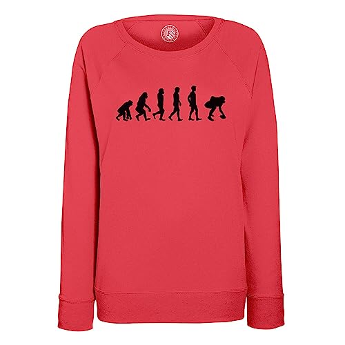 Sweatshirt Femme Evolution Football Americain en coton doux sport USA