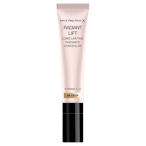 Max Factor Radiant Lift Corrector Hidratante e Iluminador, Vitaminas C y E, Profundo 0.2 fl oz