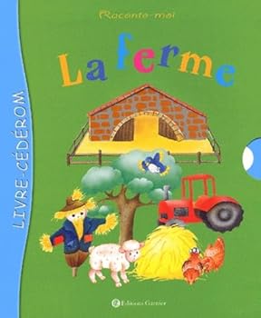 Paperback La ferme: livre cédérom à partir de 3 ans [French] Book
